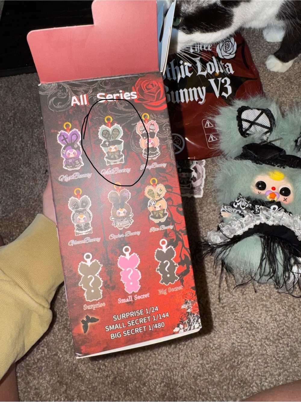 Baby Three Gothic Lolita V3 Blind Box Confirmed - Picture 3 of 8